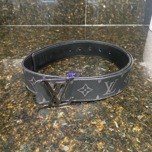 Louis Vuitton Monogram Belt (Black/Grey) - Picture 2 of 8
